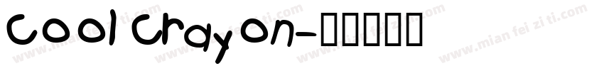 Cool Crayon字体转换